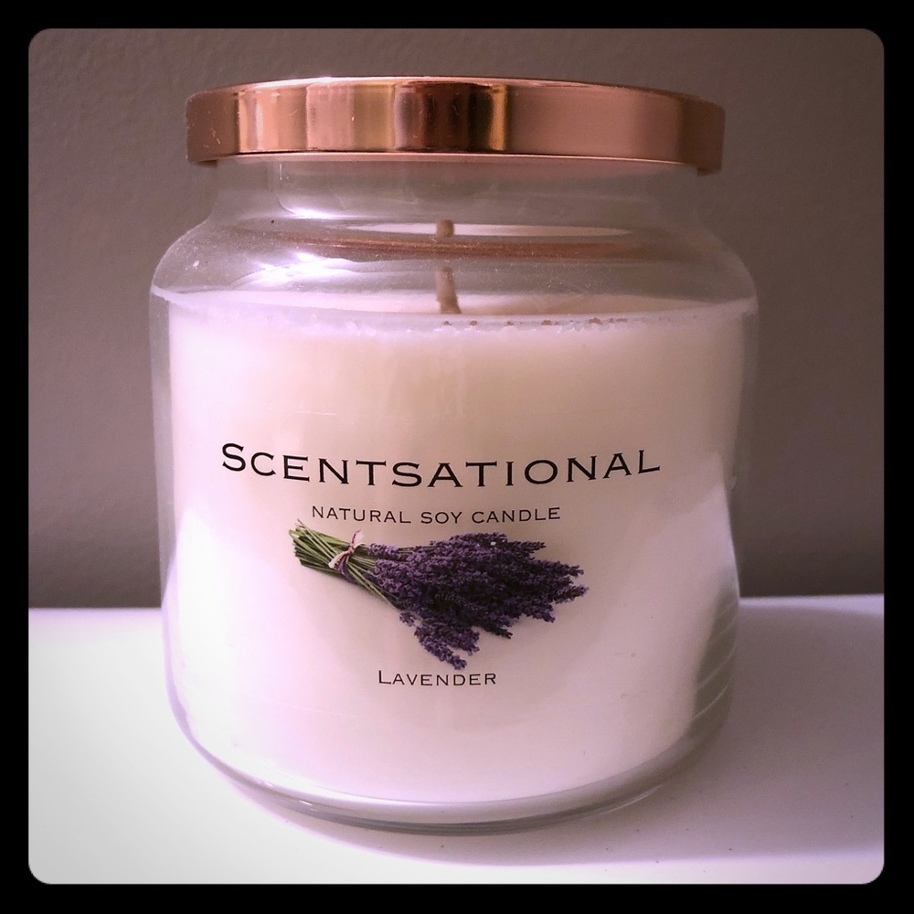Lavender Natural Soy Candle
